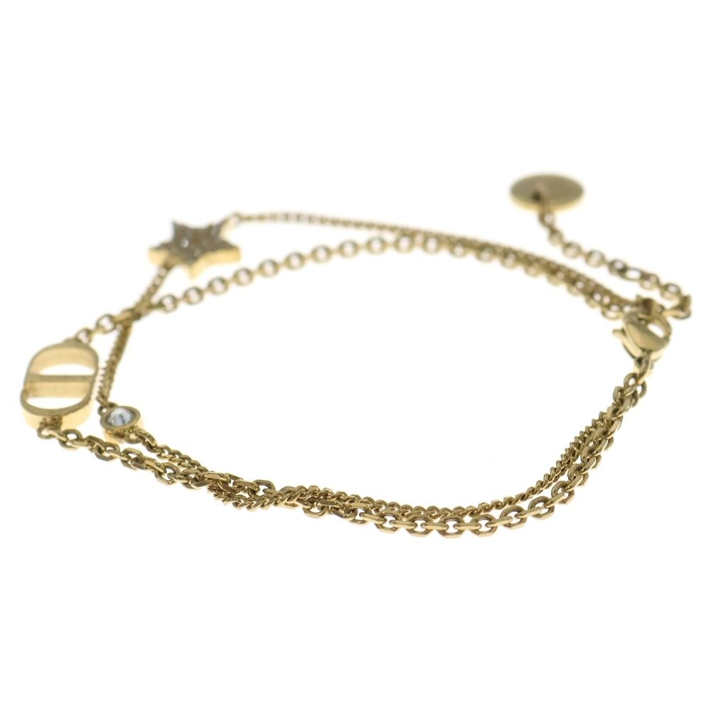 DIOR (ディオール) CDロゴ スターネックレス ラインストーン