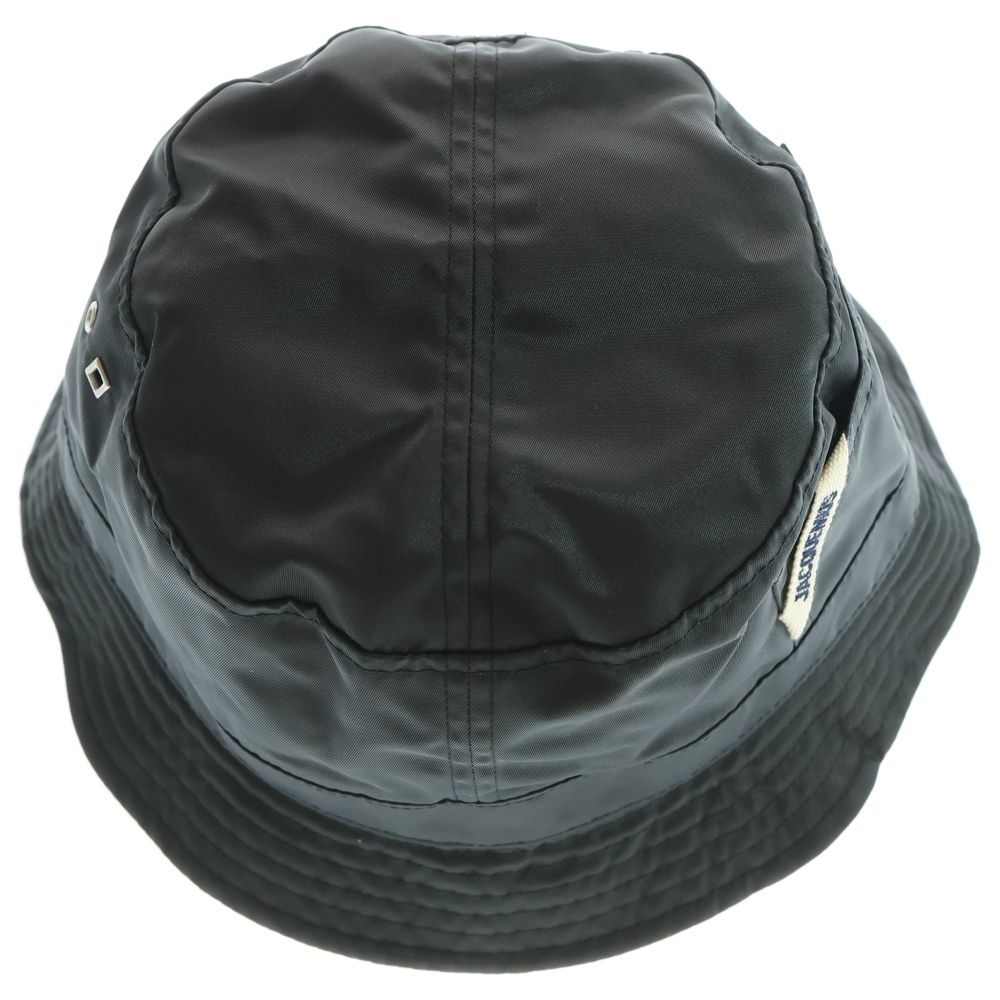 JACQUEMUS (ジャックムス) ナイロン バケットハット ブラック 236AC587