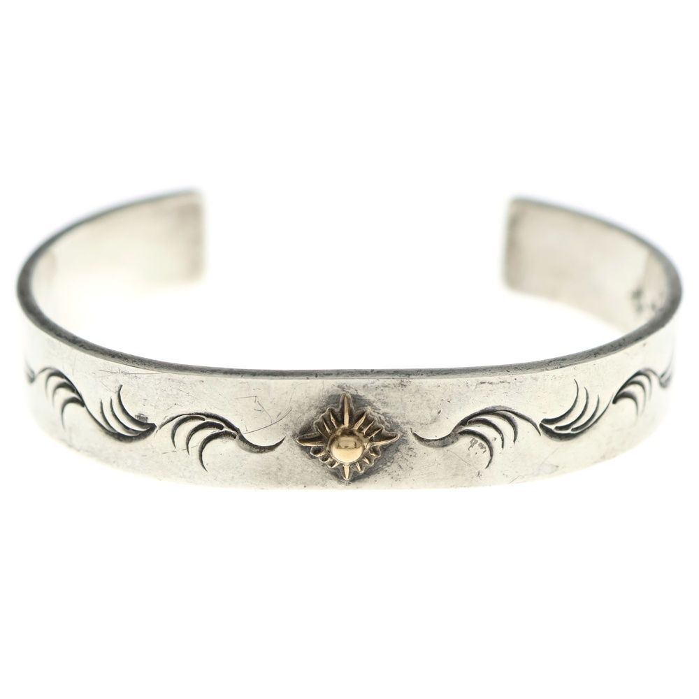 ARIZONA FREEDOM (アリゾナフリーダム) 太陽神 唐草 平打ちバングル