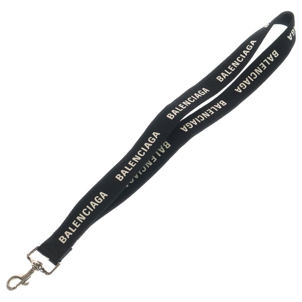 BALENCIAGA (バレンシアガ) Neck Strap ネックストラップ ロゴプリント