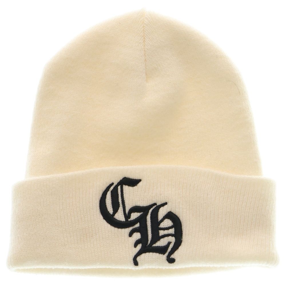 CHROME HEARTS (クロムハーツ) WATCH CAP ワッチキャップ CHロゴ刺繍