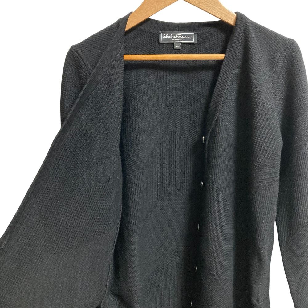 美品 Salvatore Ferragamo サルヴァトーレフェラガモ ウールニット