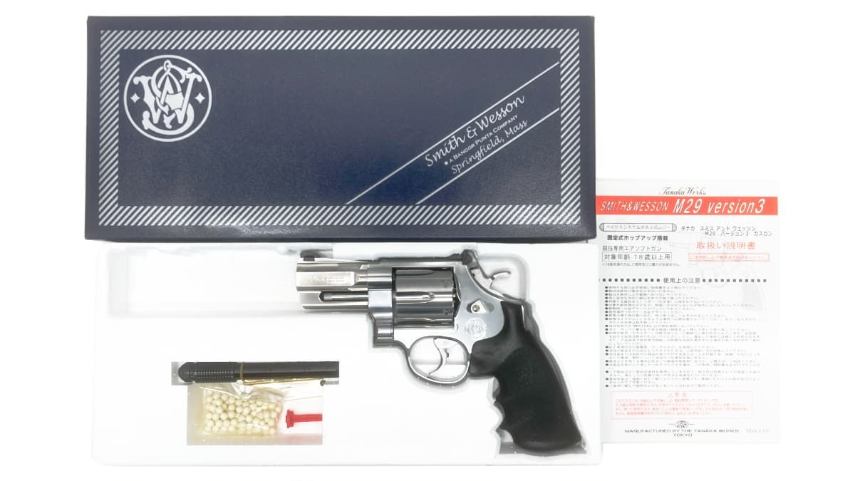 タナカ] S&W M629 パフォーマンスセンター 3インチ フラットサイド