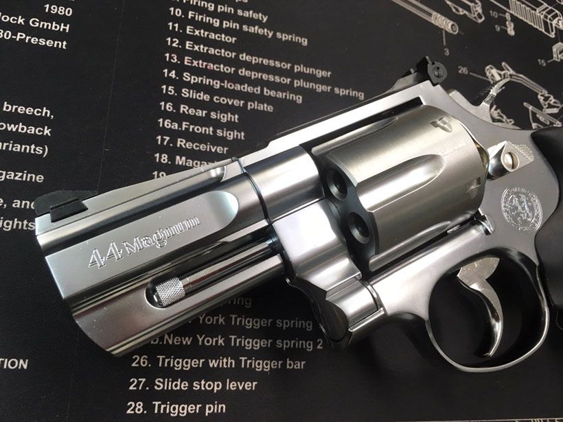 タナカ] S&W M629 パフォーマンスセンター 3インチ フラットサイド