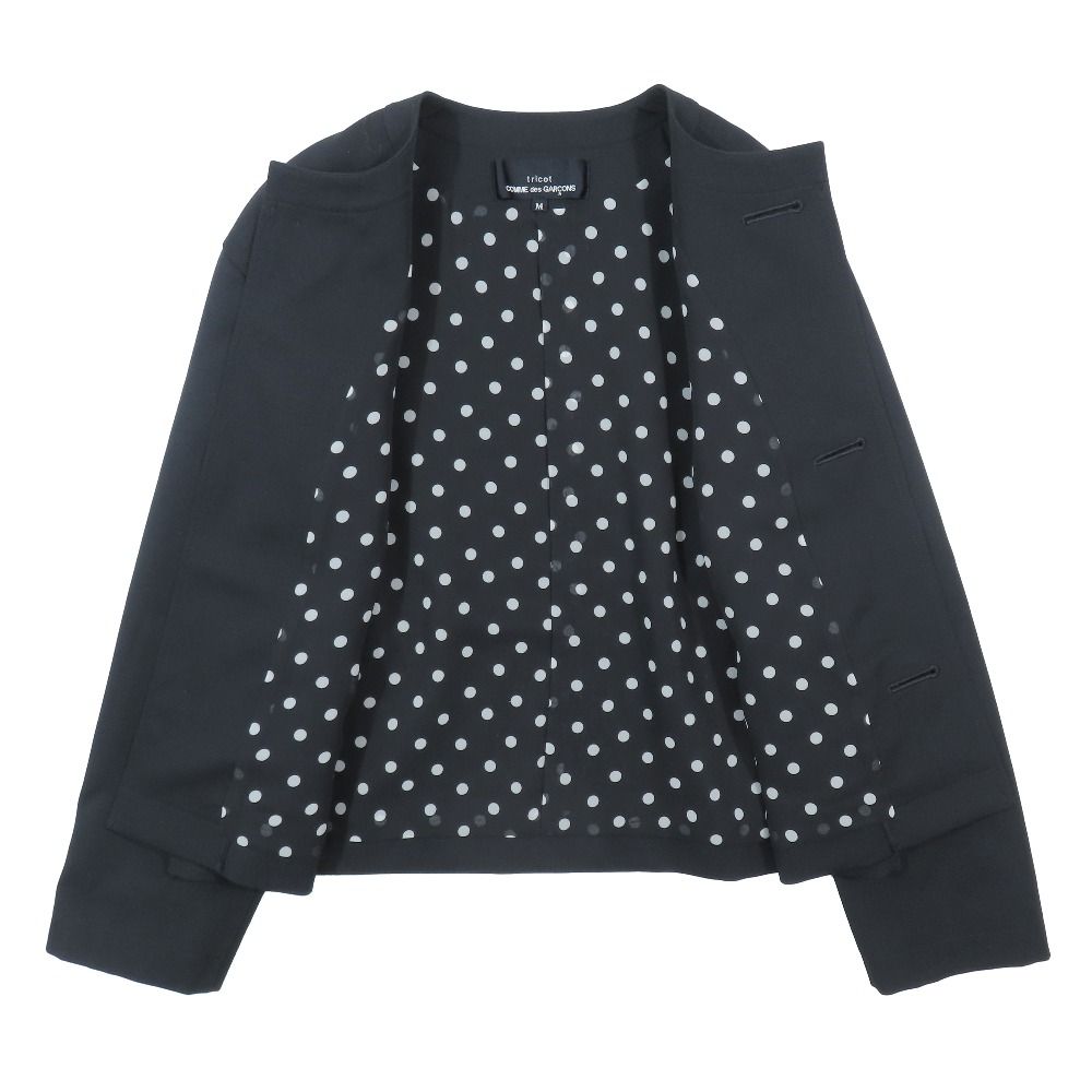 美品 tricot COMME des GARCONS トリココムデギャルソン ウール ノー