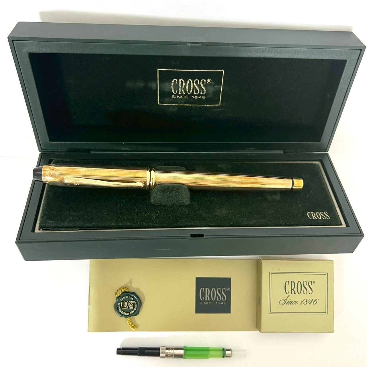 SD 5001 CROSS クロス 万年筆 14 K 刻印 585 ゴールド 筆記用具 文房具