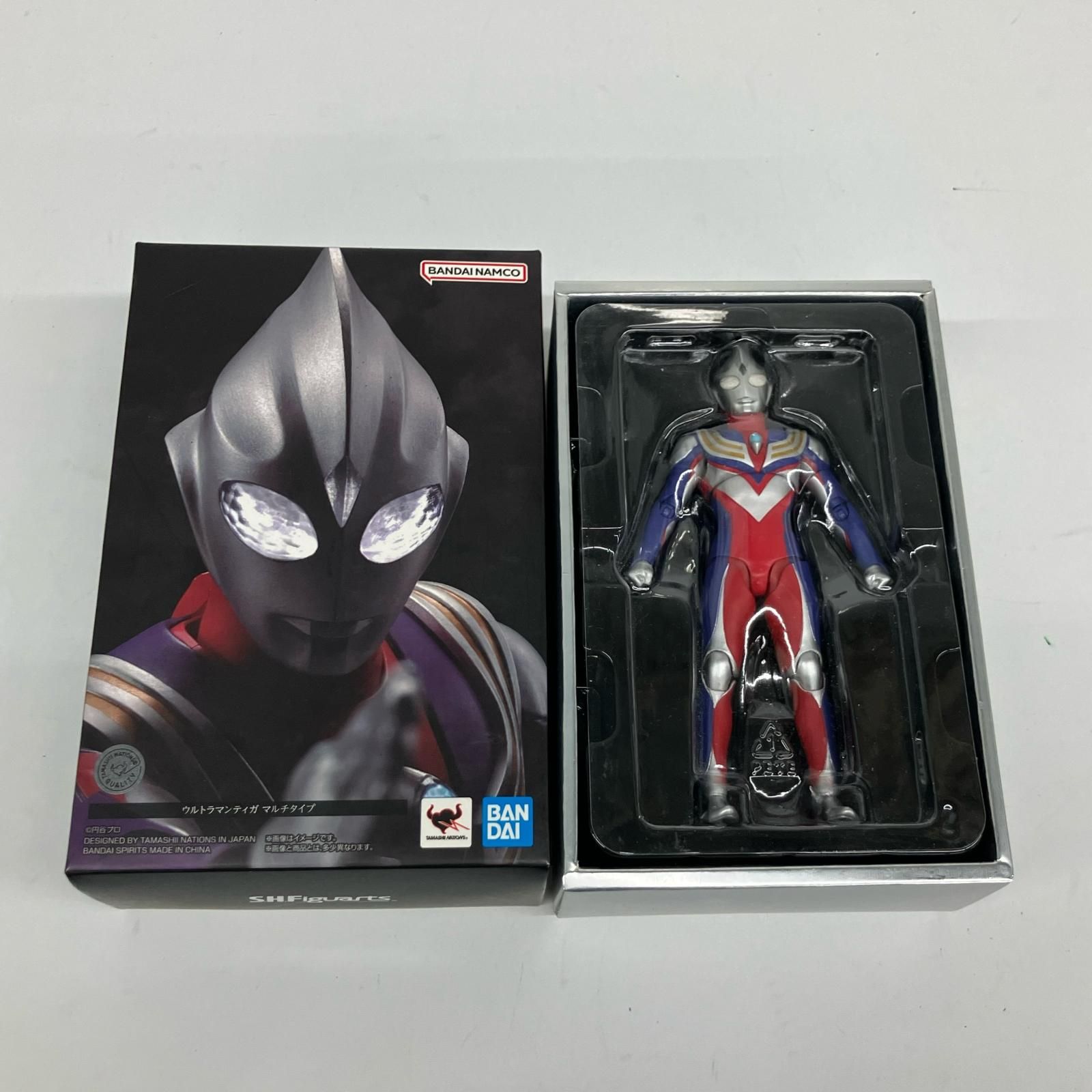 △△BANDAI バンダイ 再販版 真骨彫製法 ウルトラマンティガ マルチ 