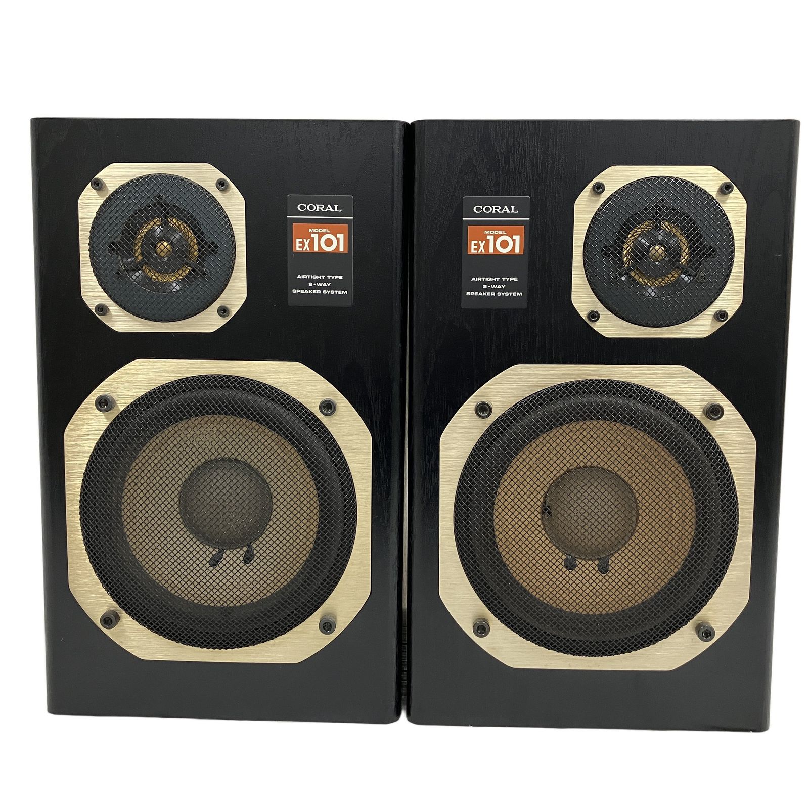 コーラル　coral スピーカー CORAL EX-101 スピーカーペア 音響機材 コーラル 中古 O10896491