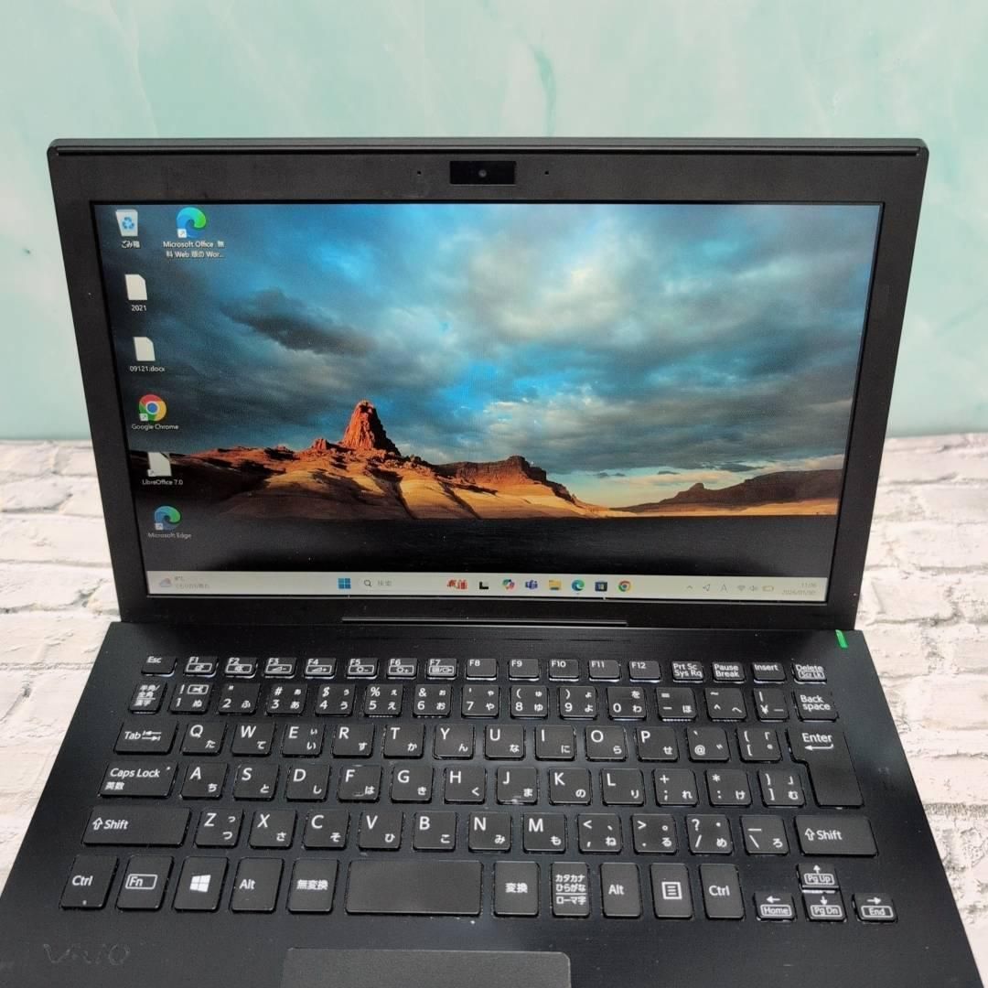 難あり】準美品VAIO Pro オフィス付きノートパソコン Win11 Office付き