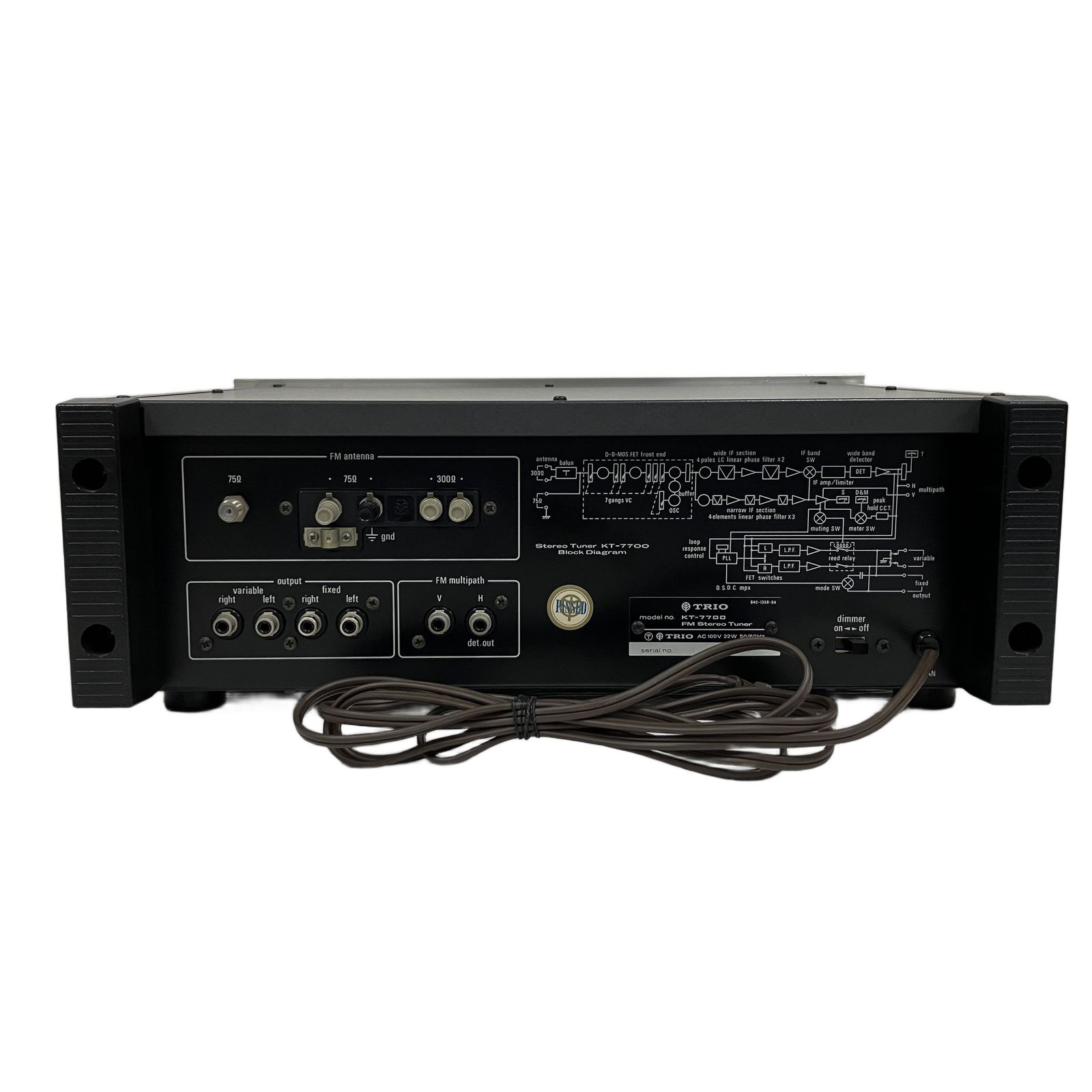 TRIO KT-7700 FMステレオチューナー トリオ 中古O10884923 - メルカリ