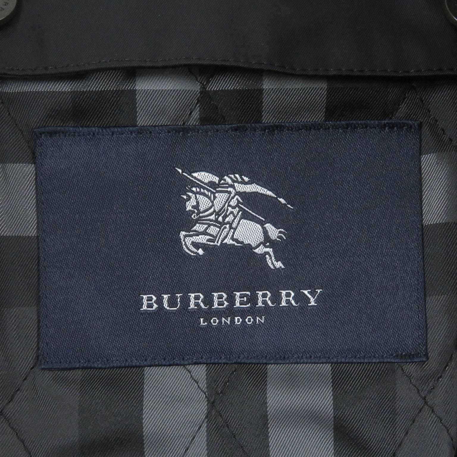 美品□BURBERRY LONDON バーバリーロンドン 裏チェック 中綿ライナー