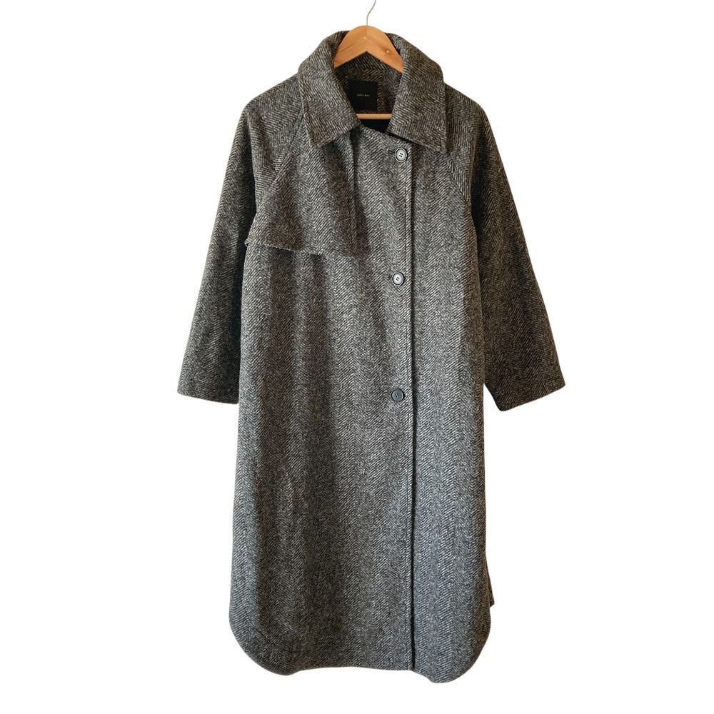 美品 Spick & Span スピックアンドスパン Wスライバーヘリンボーン