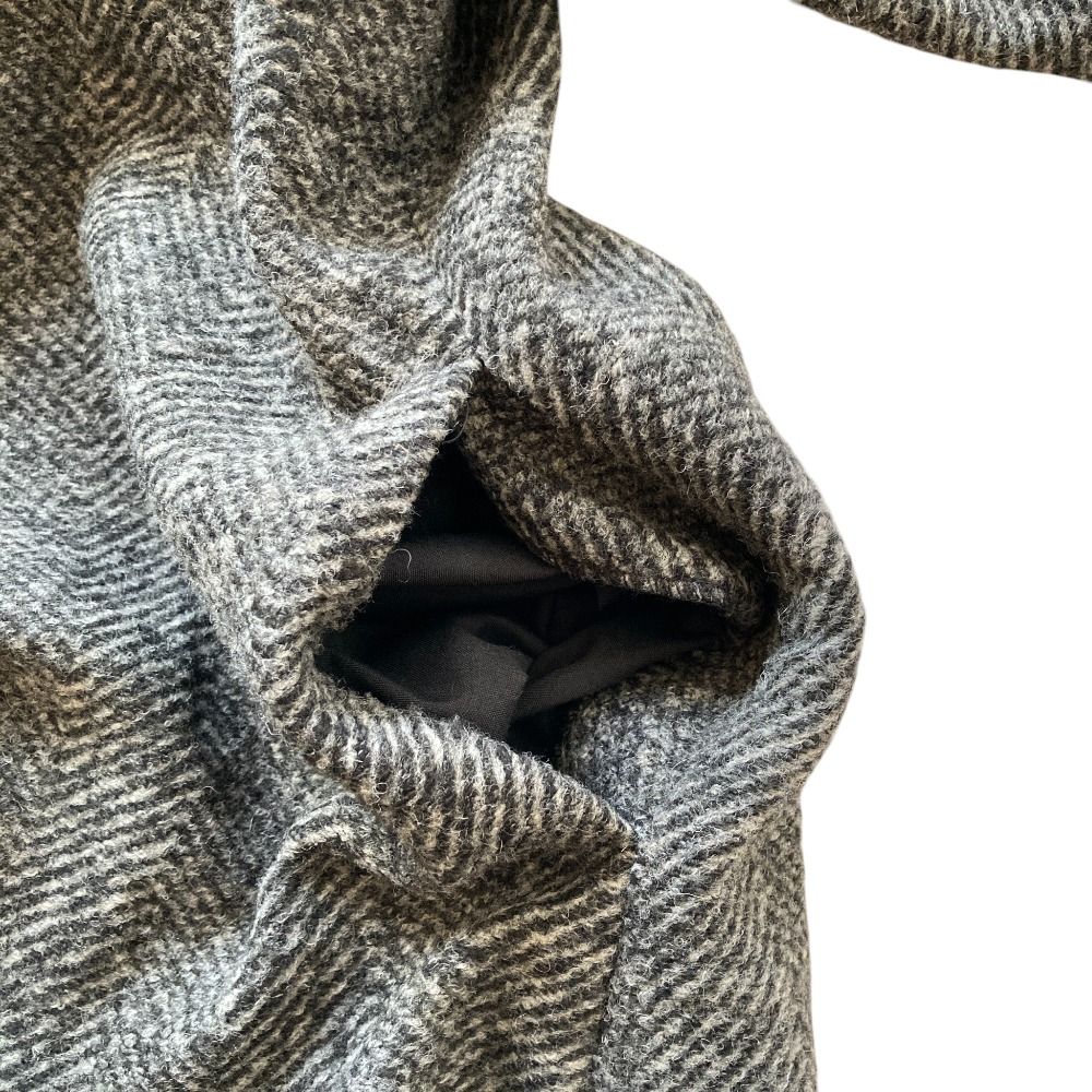 美品 Spick & Span スピックアンドスパン Wスライバーヘリンボーン