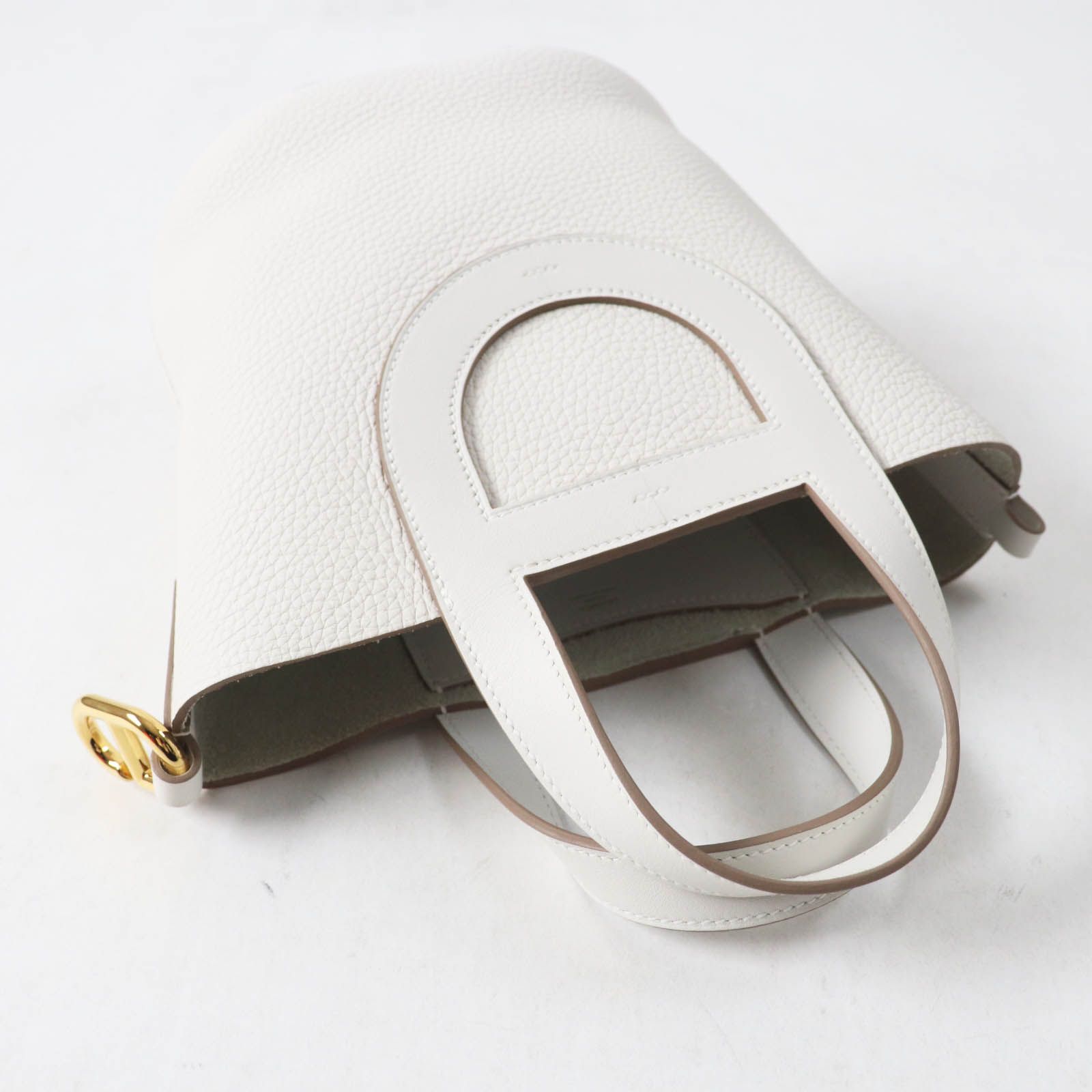 未使用品◎HERMES エルメス インザループ 18 ゴールド金具 トリヨン 