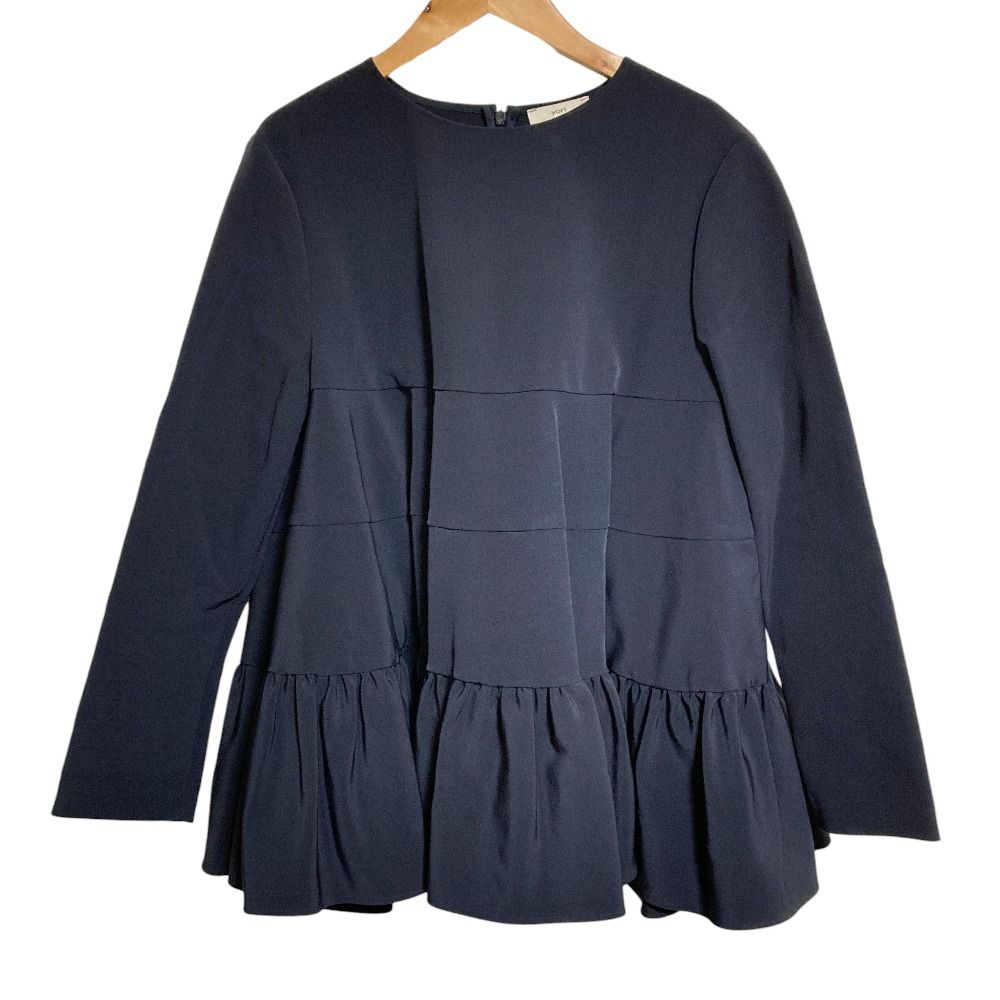 良品 yori ヨリ ティアードギャザーブラウス プルオーバー YR2021