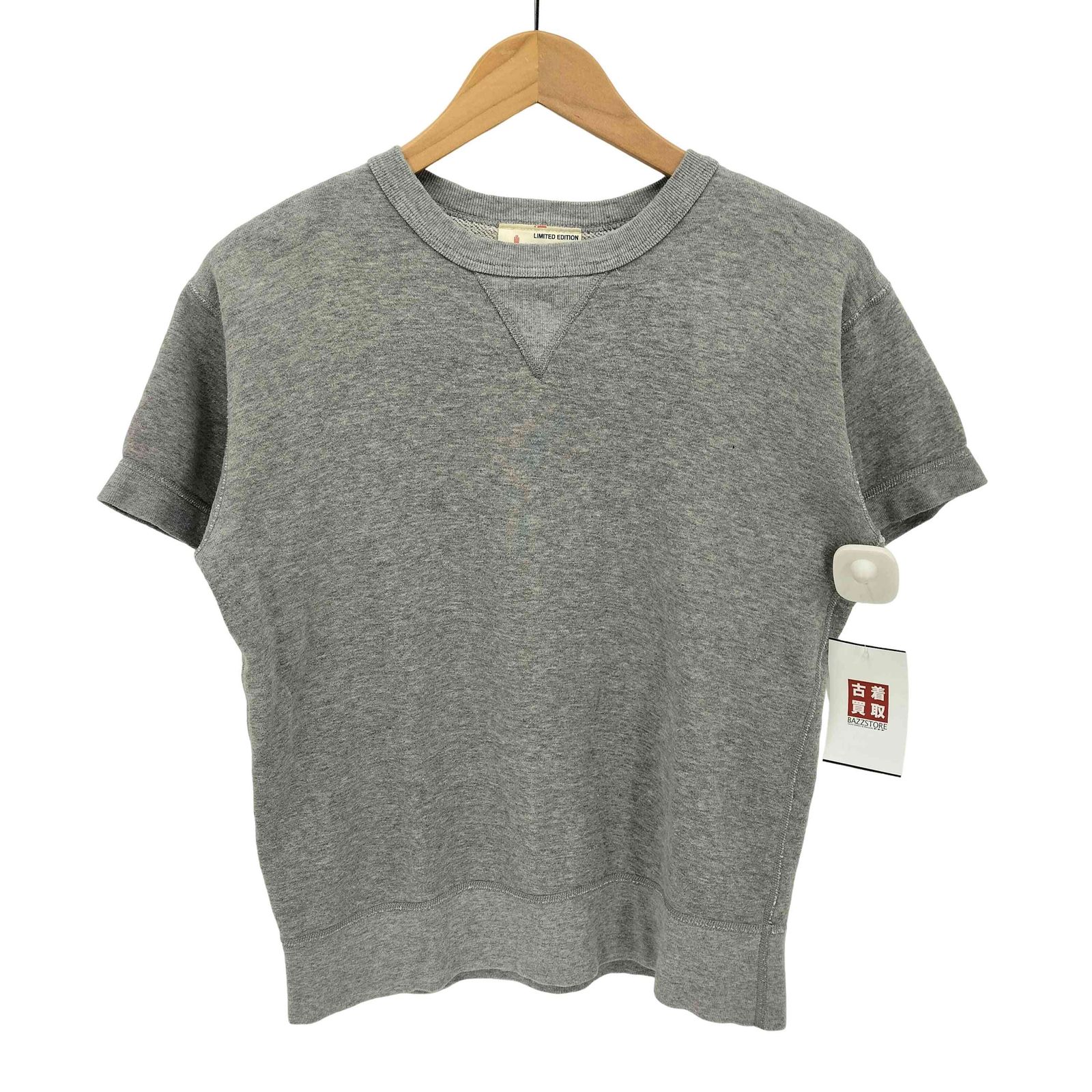 爆買い，高品質 トゥームーン two moon LIMITED EDITION 前V クルーネック スウェット S/S Tシャツ メンズ  38-40 トレーナー・スウェット