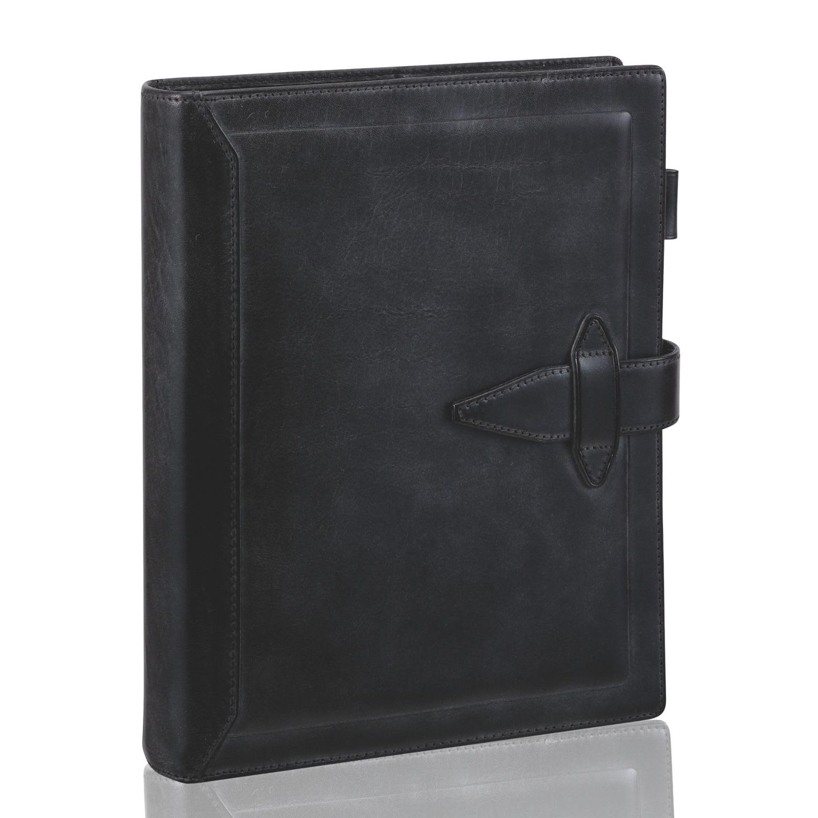 レイメイ藤井 ダヴィンチ グランデ ロロマクラシック システム手帳 A リング30 mm ブラック リング径30