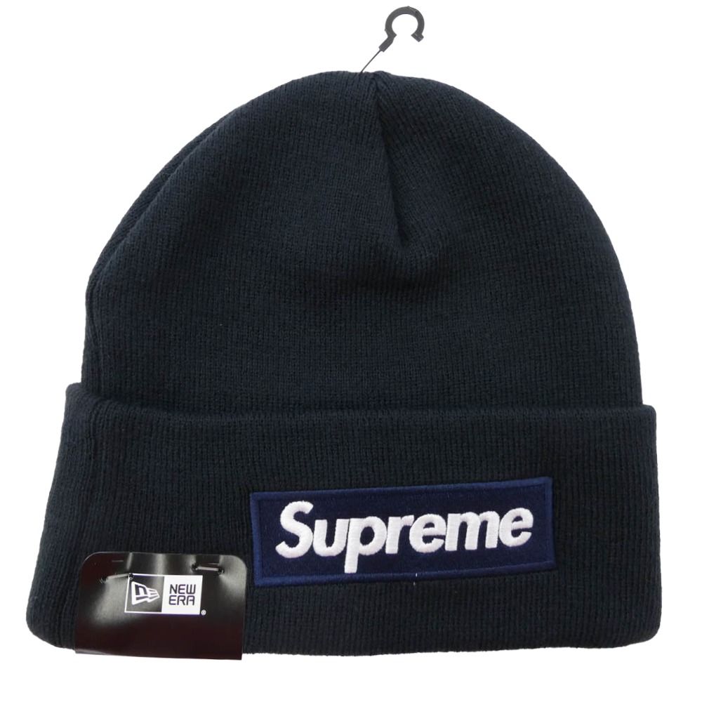 supreme ニットキャップ ネイビー Supreme ニットキャップ