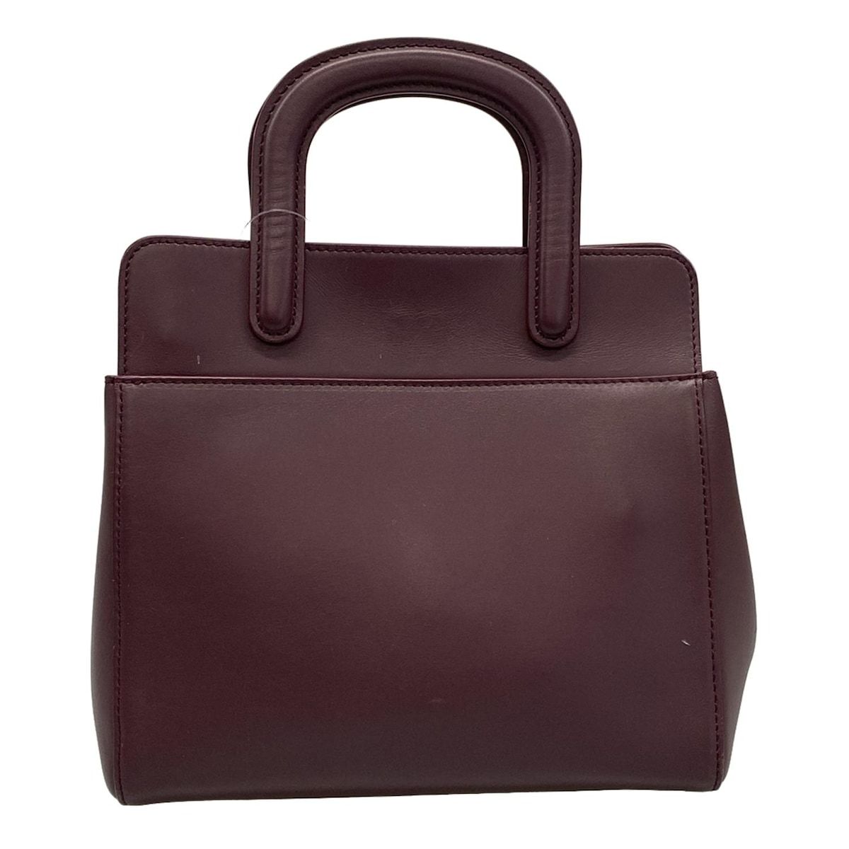 Cartier(カルティエ) ハンドバッグ ジャンヌトゥーサン ボルドー