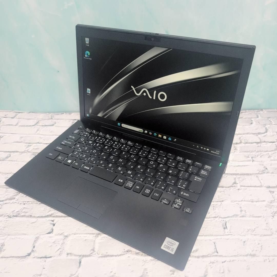 VAIO 10世代i5 office付き ノートパソコン 8GB SSD256 Office付き 即納