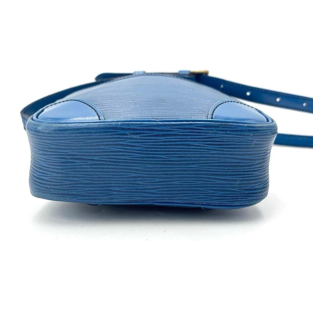 ルイヴィトン M45635 エピ ダヌーブ トレドブルー ショルダーバッグ 鞄