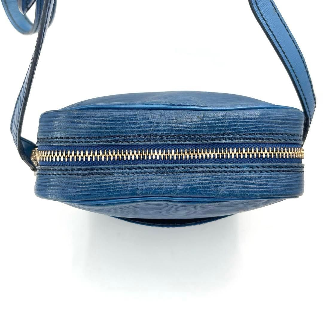 ルイヴィトン M45635 エピ ダヌーブ トレドブルー ショルダーバッグ 鞄