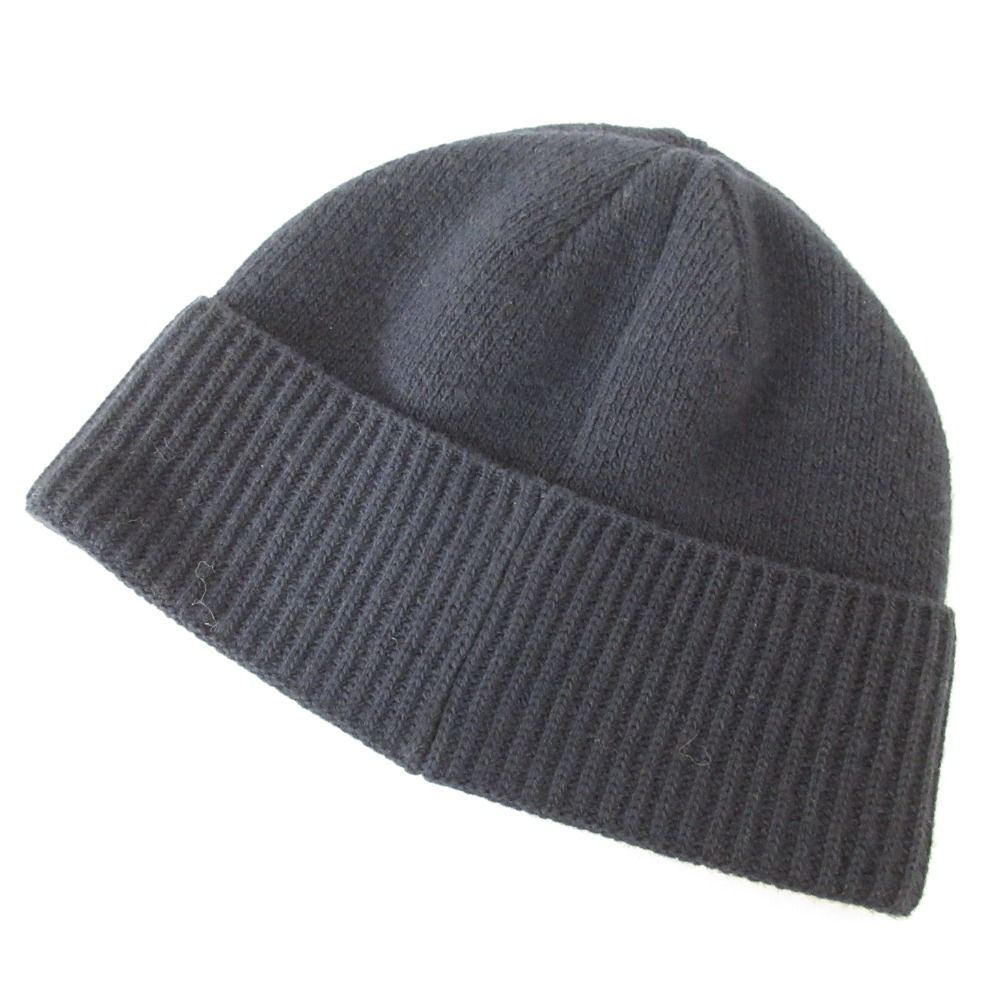 美品 JACQUEMUS ジャックムス メリノウール ロゴ ビーニー ニット