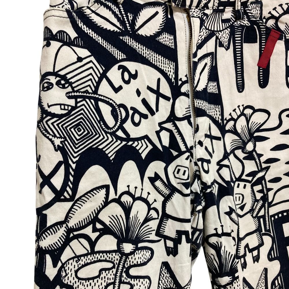 美品 OLLEBOREBLA オレボレブラ アルベロベロ ぶたさんプリント ハーフ