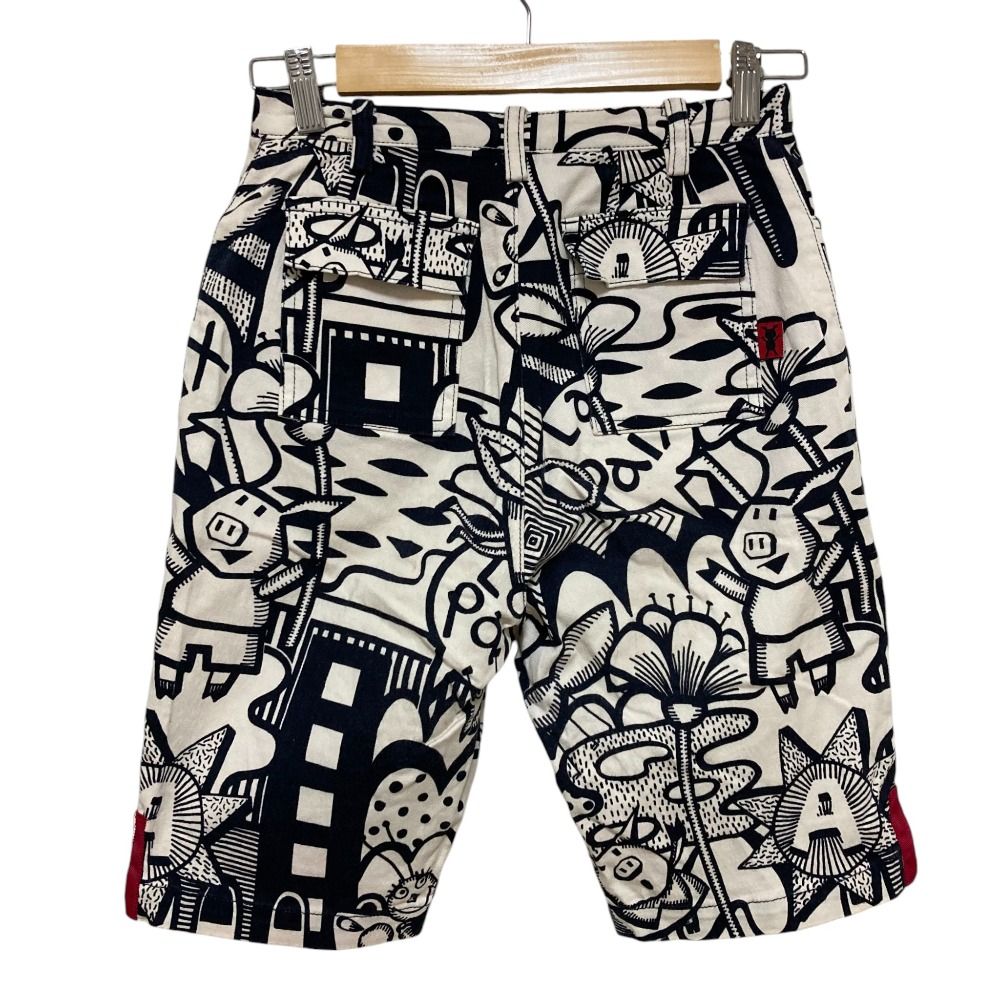 美品 OLLEBOREBLA オレボレブラ アルベロベロ ぶたさんプリント ハーフ