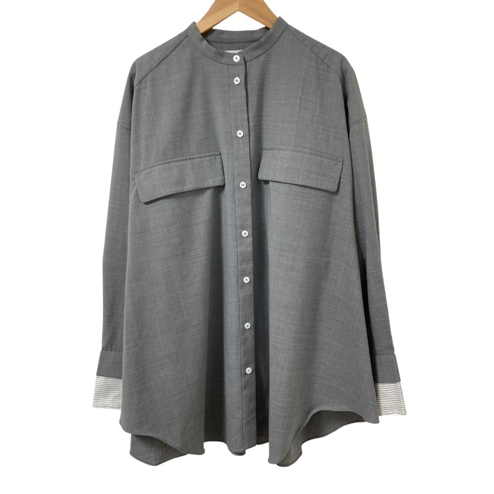 良品 24AW ENFOLD エンフォルド OVER SHIRT シャツ 300HA230-2170