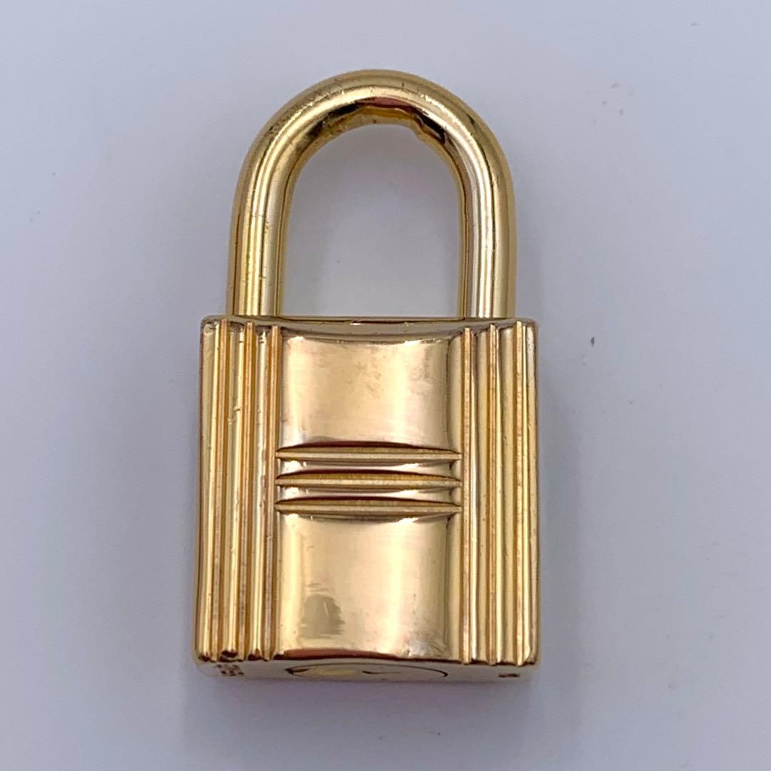 エルメス カデナ 24Kメッキ No.104 104番 鍵付き カデナキー