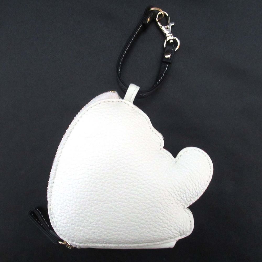 未使用 IBIZA イビザ レザー ハート パンダモチーフ コインケース キー