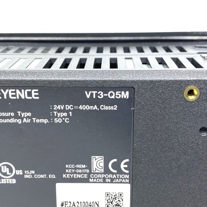 5型TFTモノクロタッチパネルディスプレイ VT