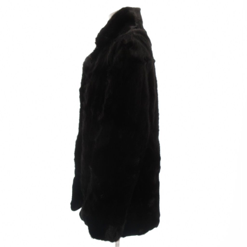 サガミンク SAGA MINK 金サガ ファーコート ミンク 毛皮 11 黒