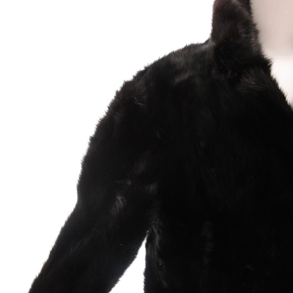 サガミンク SAGA MINK 金サガ ファーコート ミンク 毛皮 11 黒