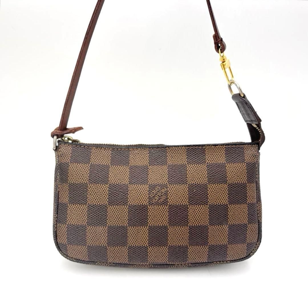 ルイヴィトン ダミエ N58009 ポシェット アクセソワール アクセサリー