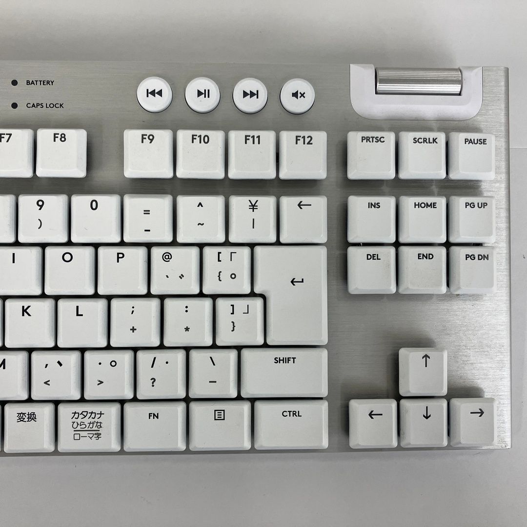 Logicool G913 TKL YR0076 ホワイト ワイヤレス ゲーミングキーボード