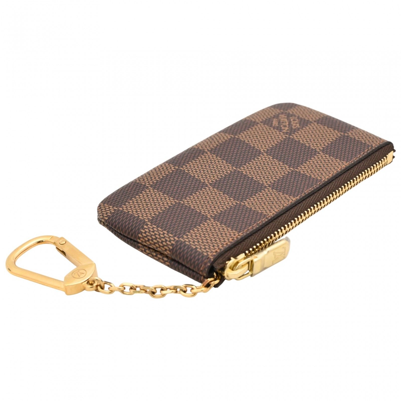 ルイヴィトン ダミエ ポシェット クレ キーリング付 コインケース A