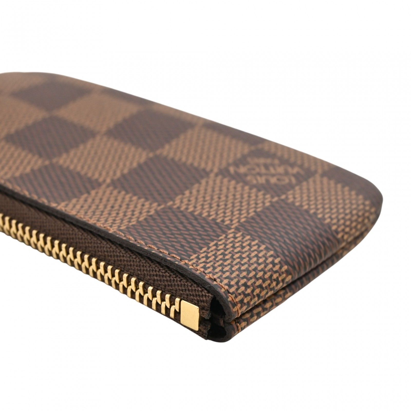 ルイヴィトン ダミエ ポシェット クレ キーリング付 コインケース A