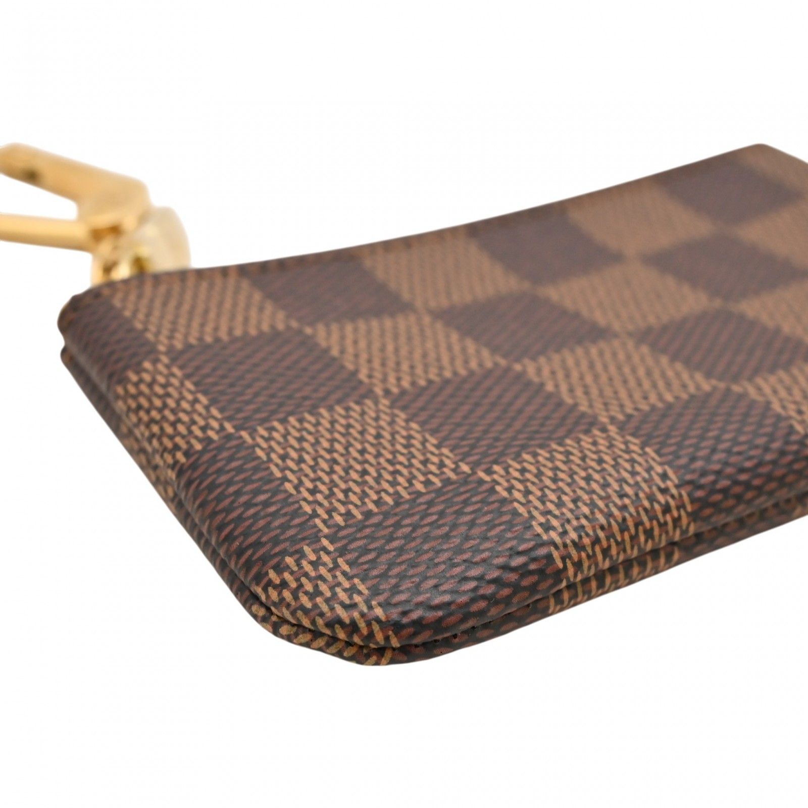 ルイヴィトン ダミエ ポシェット クレ キーリング付 コインケース A