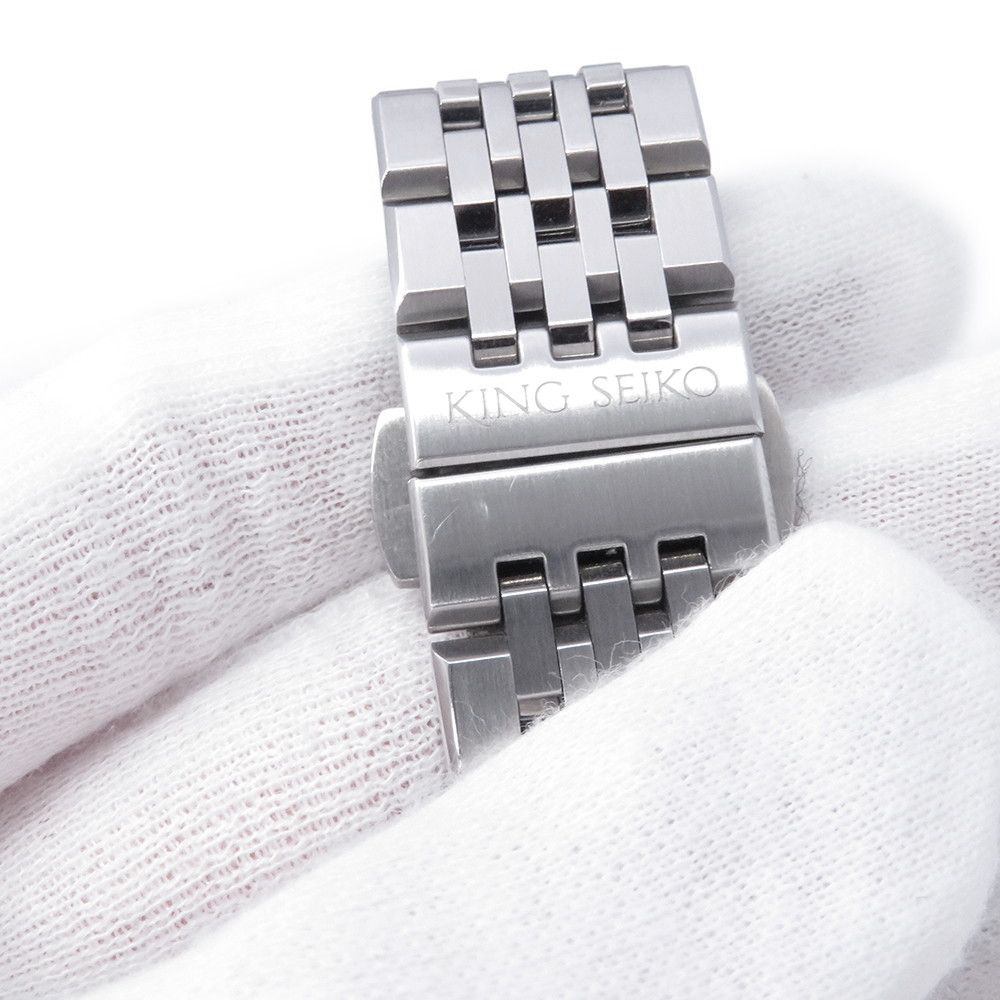  セイコー キングセイコー SDKS003 SEIKO 腕時計 ウォッチ シルバー文字盤 上質素材 自動巻き時計 腕時計(アナログ)