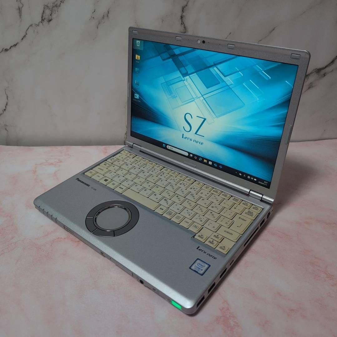 LET'S NOTE SZ6 第7世代i5 SSD256GB 8GB Win11 Office付き 即納 初心者