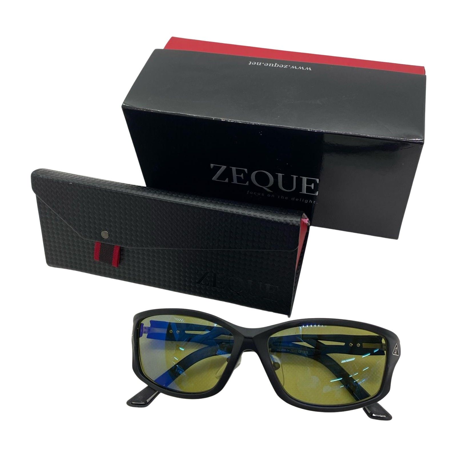 ΨΨZEQUE 偏光サングラス ゼクー バイ ジールオプティクス き