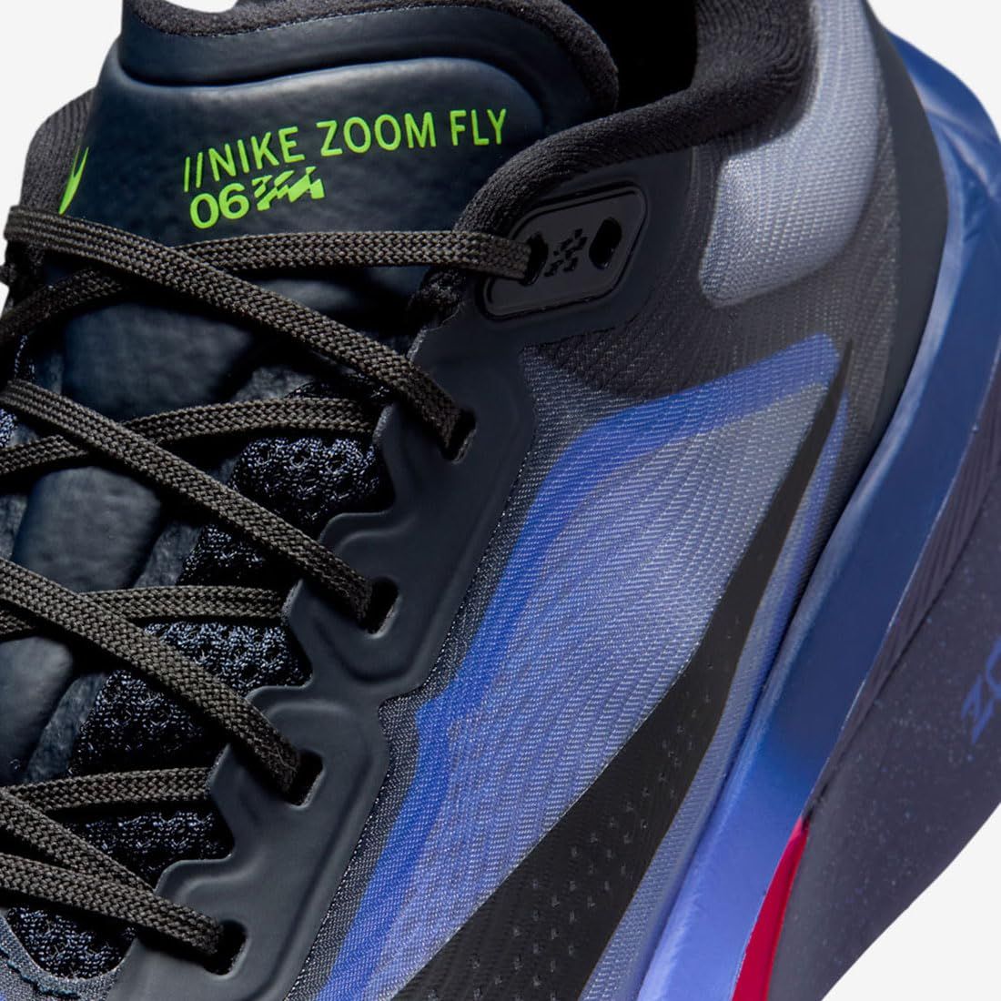 ナイキ ズーム フライ 6 ZOOM FLY ダークオブシディアン|レーサーブルー|エメラルドライズ|ブラック IO 9572-400 25.0 cm