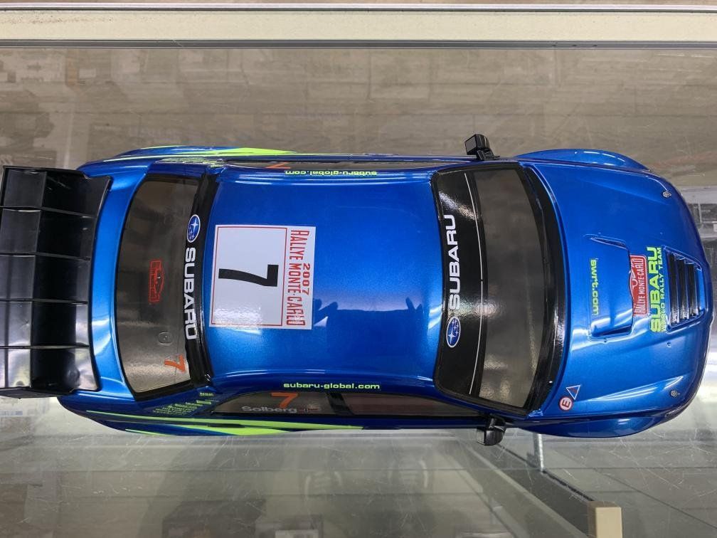 塗装済みボディタミヤ 1/10 SUBARU インプレッサ WRC モンテカルロ'07