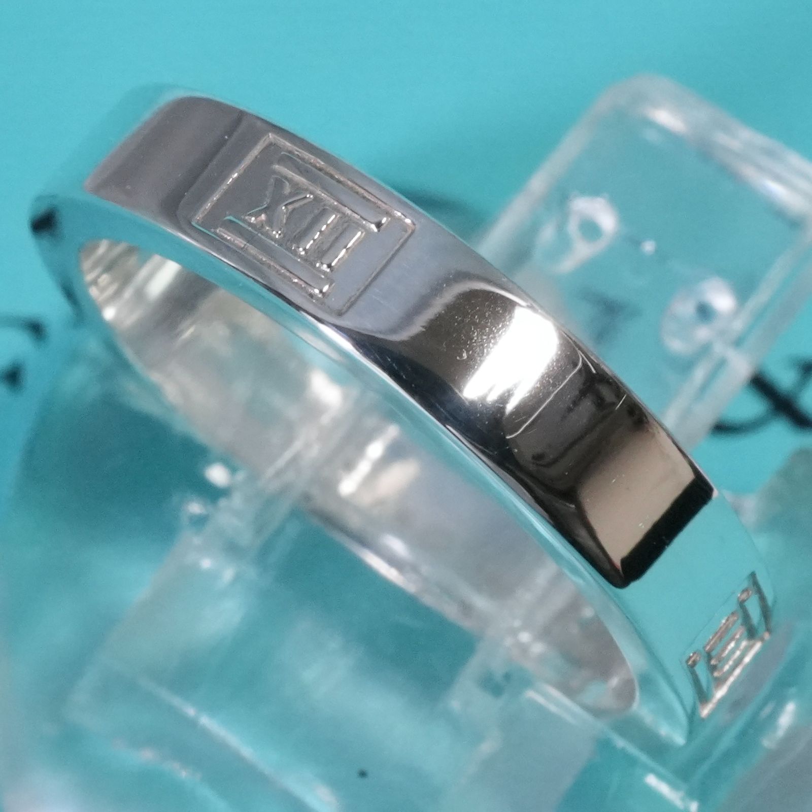 極美品10号 ティファニー アトラス シルバー リング/25-2842 - メルカリ