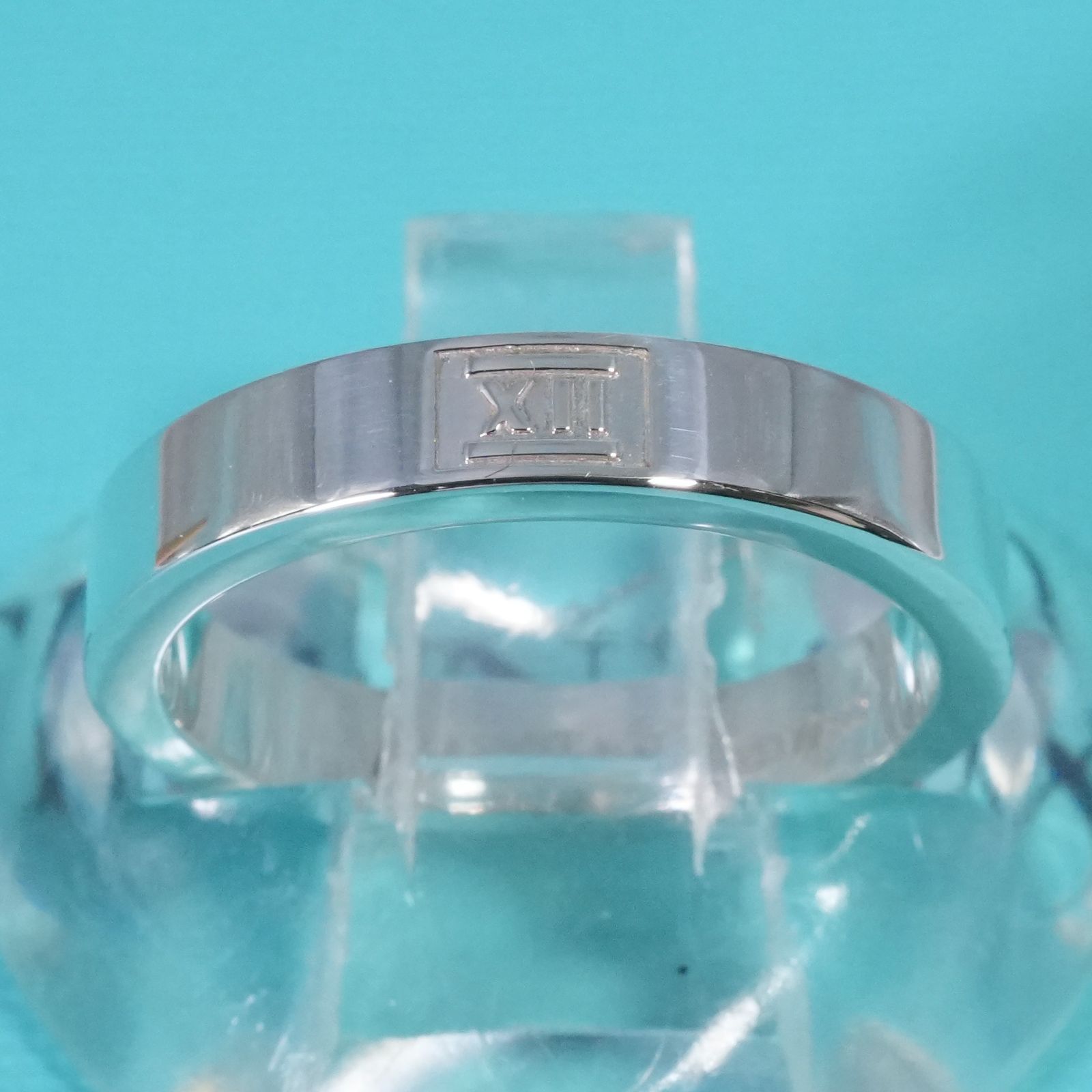 極美品10号 ティファニー アトラス シルバー リング/25-2842 - メルカリ