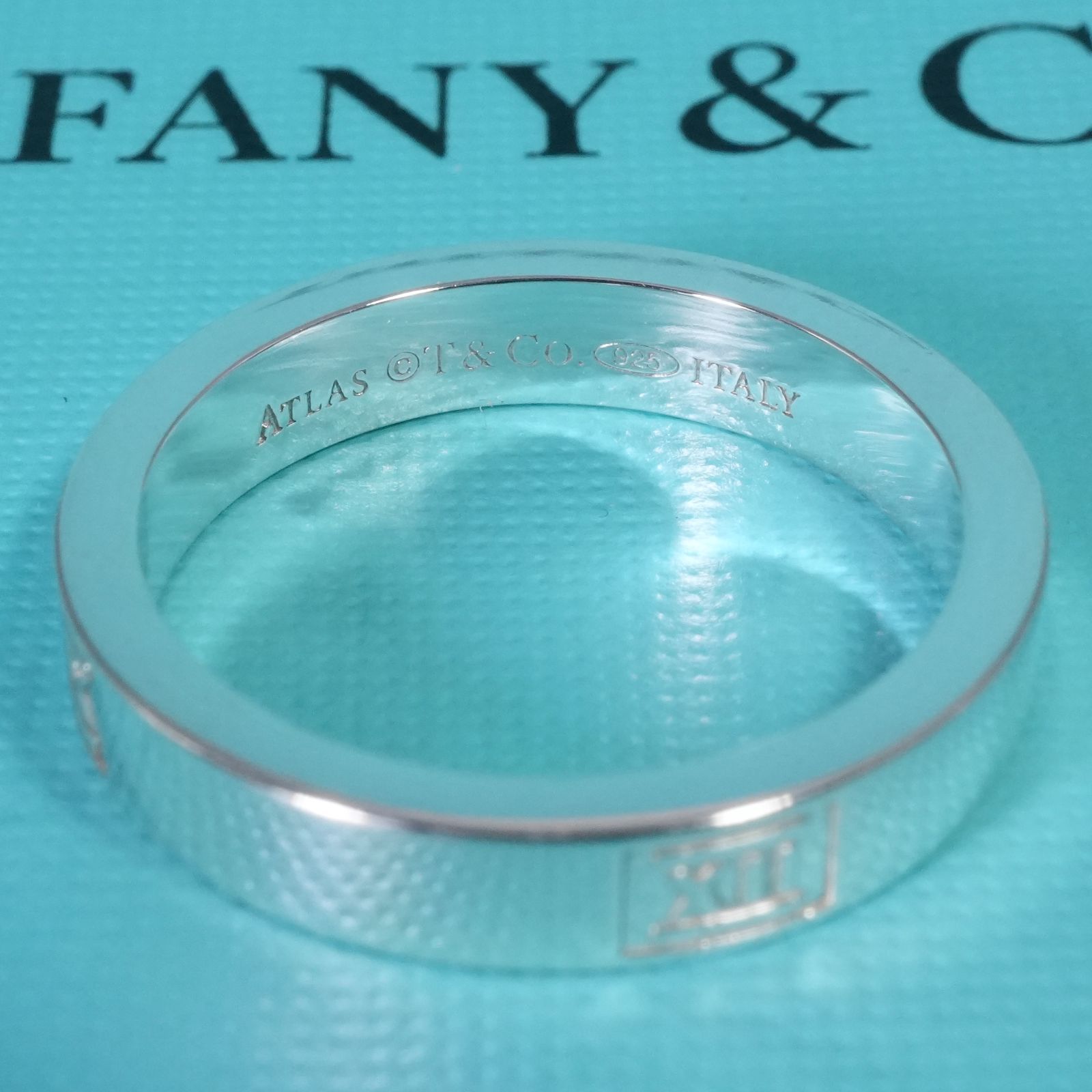 極美品10号 ティファニー アトラス シルバー リング/25-2842 - メルカリ