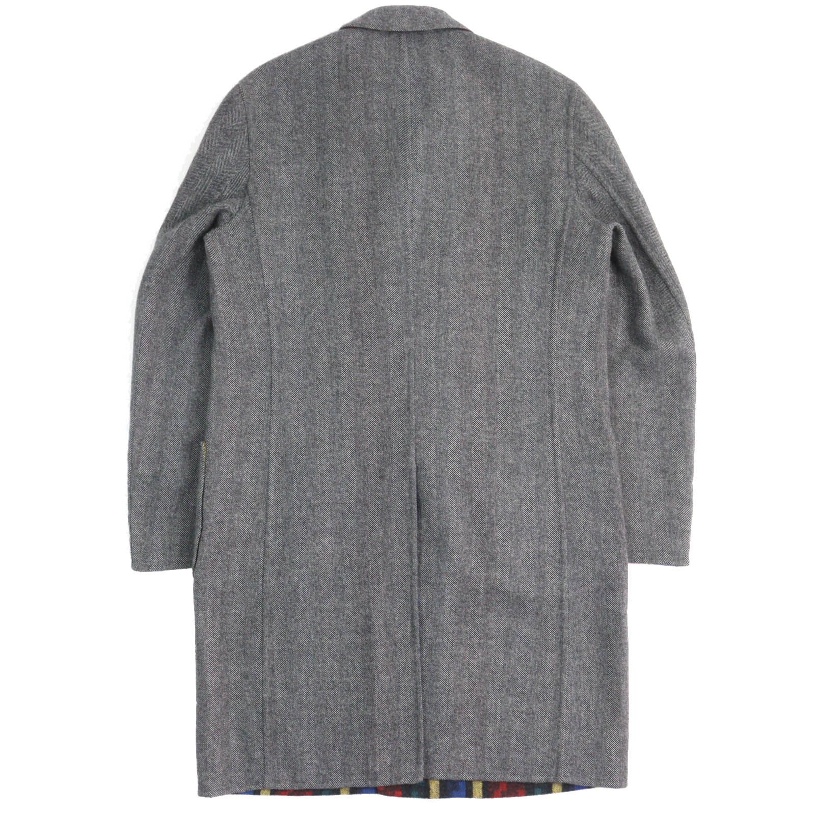 極美品△ETRO エトロ 21AW ウール100％ ヘリンボーン 総柄 