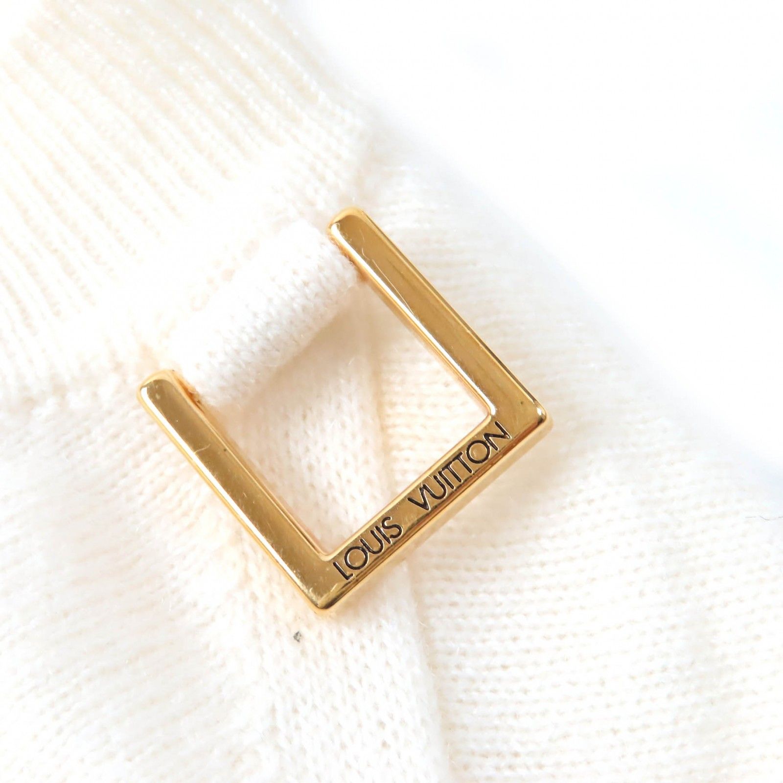 極美品△LOUIS VUITTON ルイヴィトン 2024年製 1ABT67 カシミヤプルオーバー カシミヤ99％ Dリング ロングスリーブ ニット Bianco Latte S イタリア製 正規品 レディース オススメ◎ 極美品△LOUIS VUITTON ルイヴィトン 2024年製 1ABT67 カシミヤプル